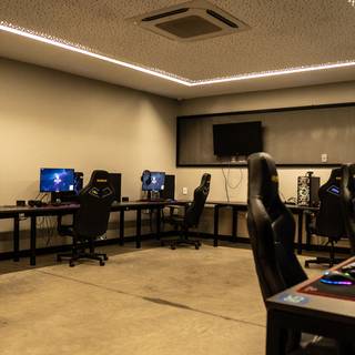 Gaming room 4k wallpaper