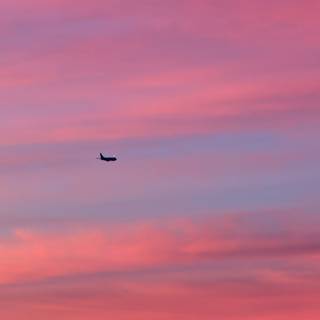 Pink sky 4k wallpaper