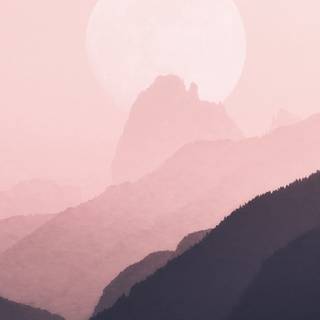 Pink sky 4k wallpaper
