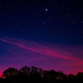 Pink sky 4k wallpaper