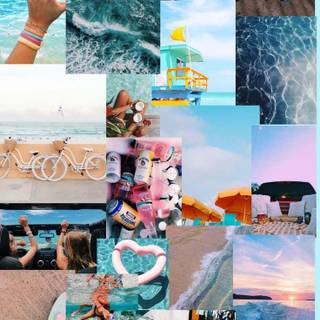 Summer people wallpaper