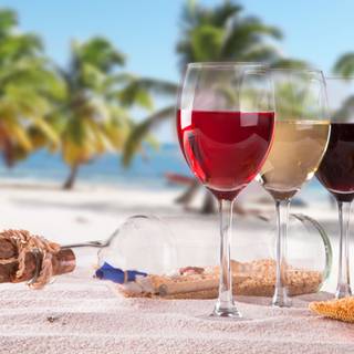 Summer wine wallpaper