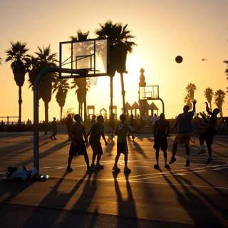 Summer basketball wallpaper