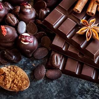 Chocolate 4k wallpaper