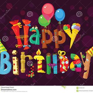 4k birthday wallpaper