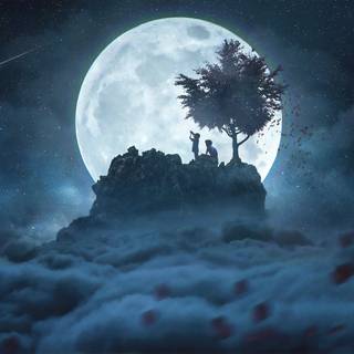 Moon 4k PC wallpaper