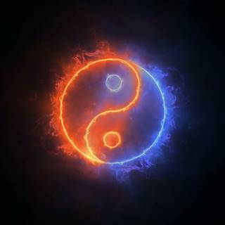 Yin and Yang desktop wallpaper