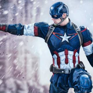 Captain America 4k PC wallpaper
