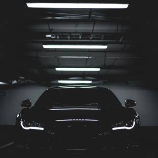 Sports car dark wallpaper