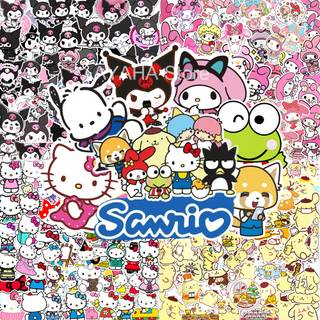 Sanrio collage wallpaper