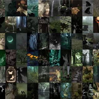 Fairycore grunge wallpaper