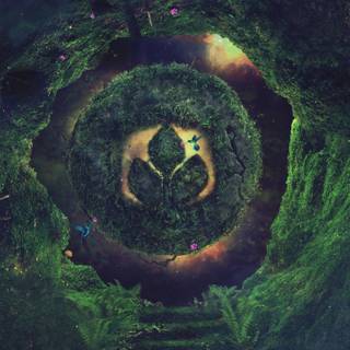 Nature logo wallpaper