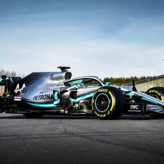 Mercedes F1 car wallpaper