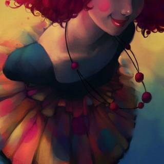 Cute clowns wallpaper