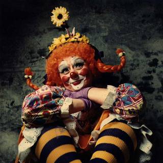 Cute clowns wallpaper