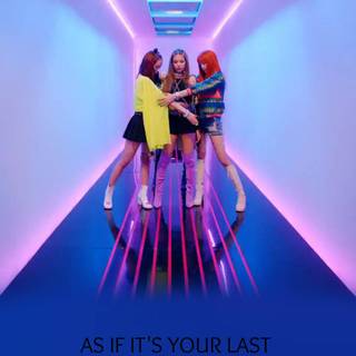 Blackpink neon wallpaper