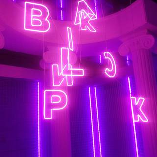 Blackpink neon wallpaper