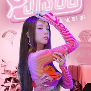 Blackpink neon wallpaper