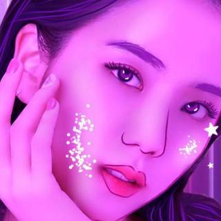 Blackpink neon wallpaper