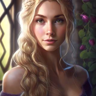 Princess fantasy art wallpaper