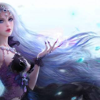 Princess fantasy art wallpaper