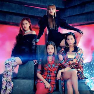 Blackpink neon wallpaper