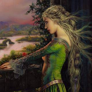 Princess fantasy art wallpaper