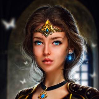 Princess fantasy art wallpaper