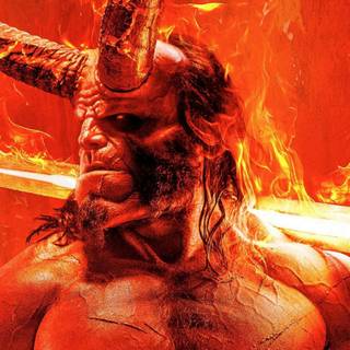 Hellboy 4K wallpaper