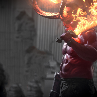 Hellboy 4K wallpaper