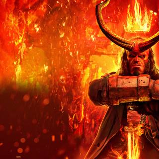 Hellboy 4K wallpaper