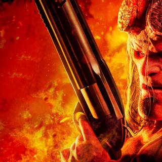 Hellboy 4K wallpaper