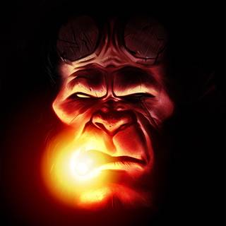 Hellboy 4K wallpaper