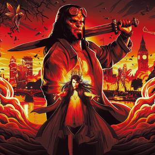 Hellboy 4K wallpaper