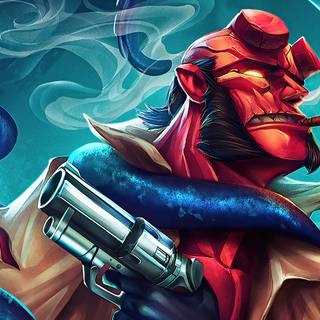 Hellboy 4K wallpaper