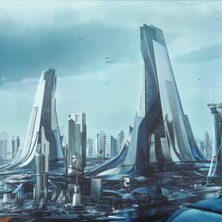 Cyberpunk city 4k wallpaper