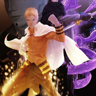 Naruto vs Jigen wallpaper