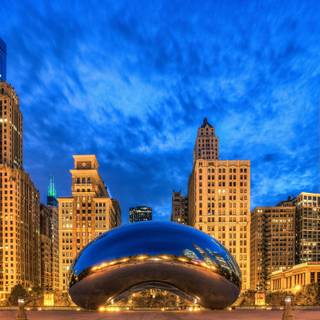 Chicago Bean wallpaper