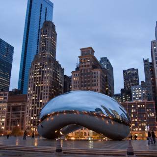 Chicago Bean wallpaper