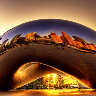 Chicago Bean wallpaper
