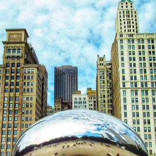 Chicago Bean wallpaper