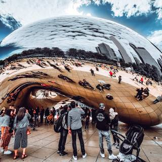 Chicago Bean wallpaper