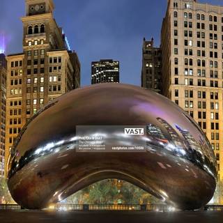 Chicago Bean wallpaper