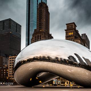 Chicago Bean wallpaper
