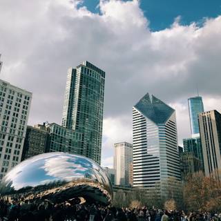 Chicago Bean wallpaper