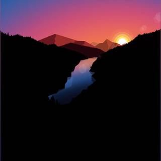 Sunrise punch wallpaper