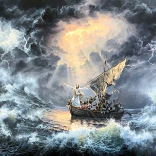 Lightning boats wallpaper