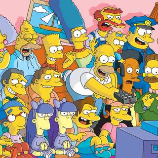 The Simpsons desktop wallpaper