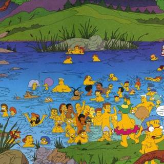 The Simpsons desktop wallpaper