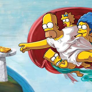 The Simpsons desktop wallpaper